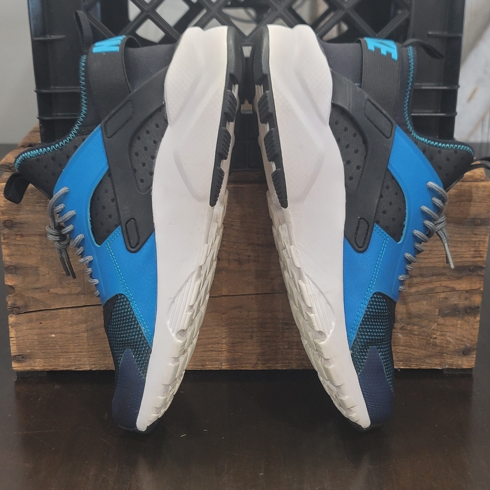 NIKE HAURACHE ULTRA " BLUE LAGOON" Mens 10.5 Like New Fast Shipper - Picture 6 of 13